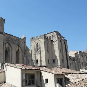  Apartment Renove, Vue Sur Palais Des Papes, Terrasse Et Wifi Troisieme Etage France